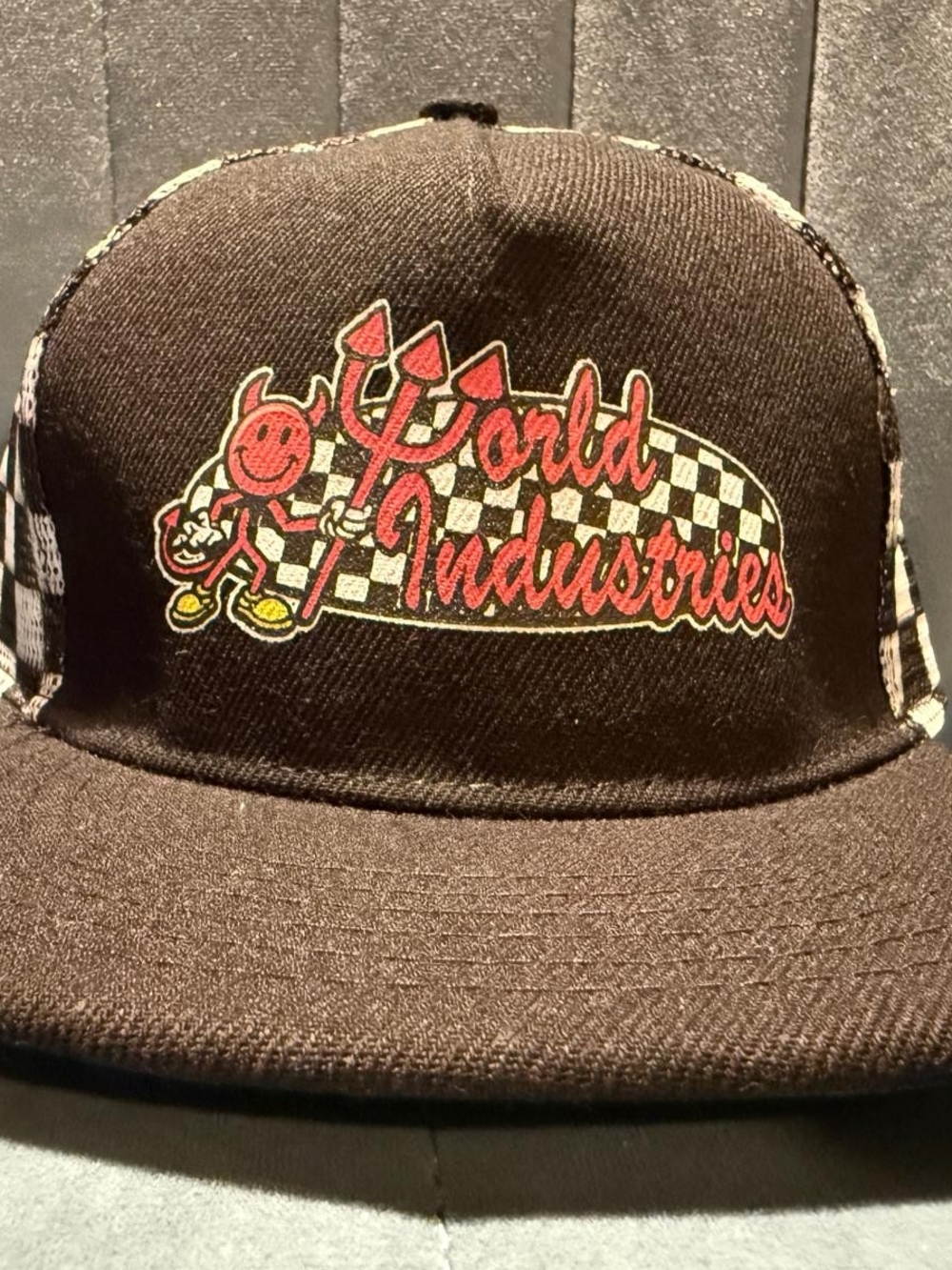 World Industries Black Logo Cap